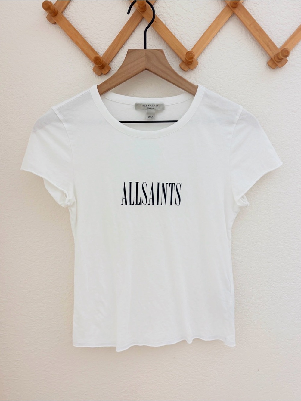AllSaints Cotton Graphic Tee